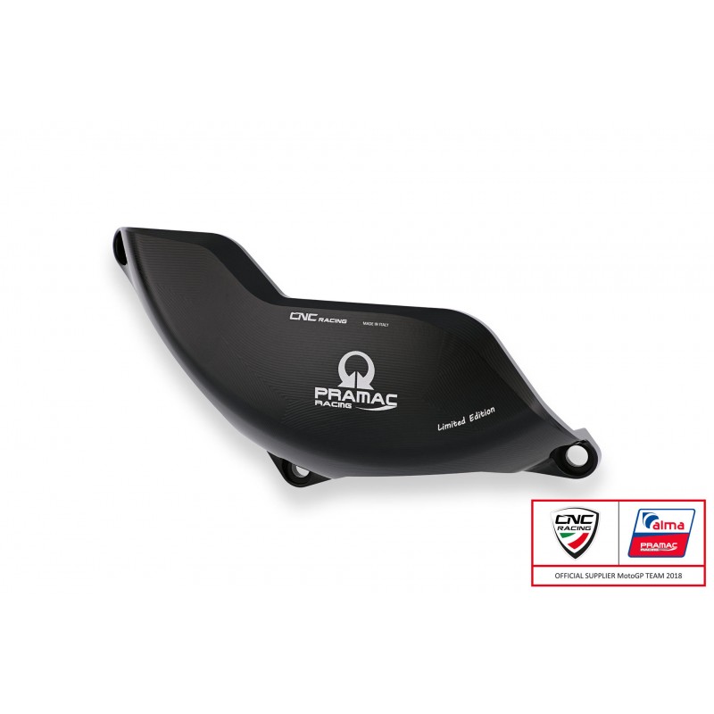 CNC Racing PRAMAC RACING LIMITED EDITION RPS Clutch Guard for Ducati 1299/1199/959/V2 Panigale CNC Racing PRAMAC RACING LIMITED EDITION RPS Clutch Guard for Ducati 1299/1199/959/V2 Panigale